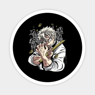 Demon Slayer Wind Hashira - Sanemi Shinazugawa Magnet